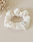 Organic Muslin Scrunchies - Khaki/Sand