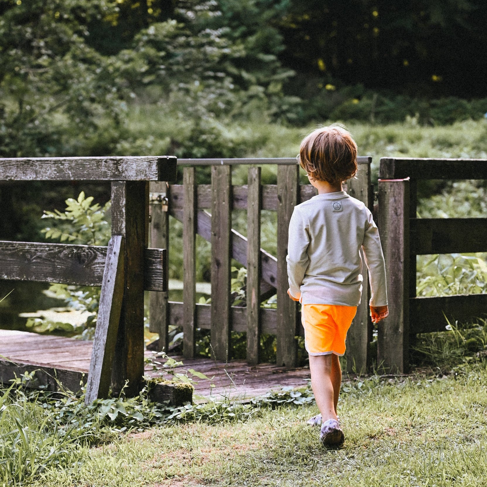 Sustainable Swimshort - Bright Orange