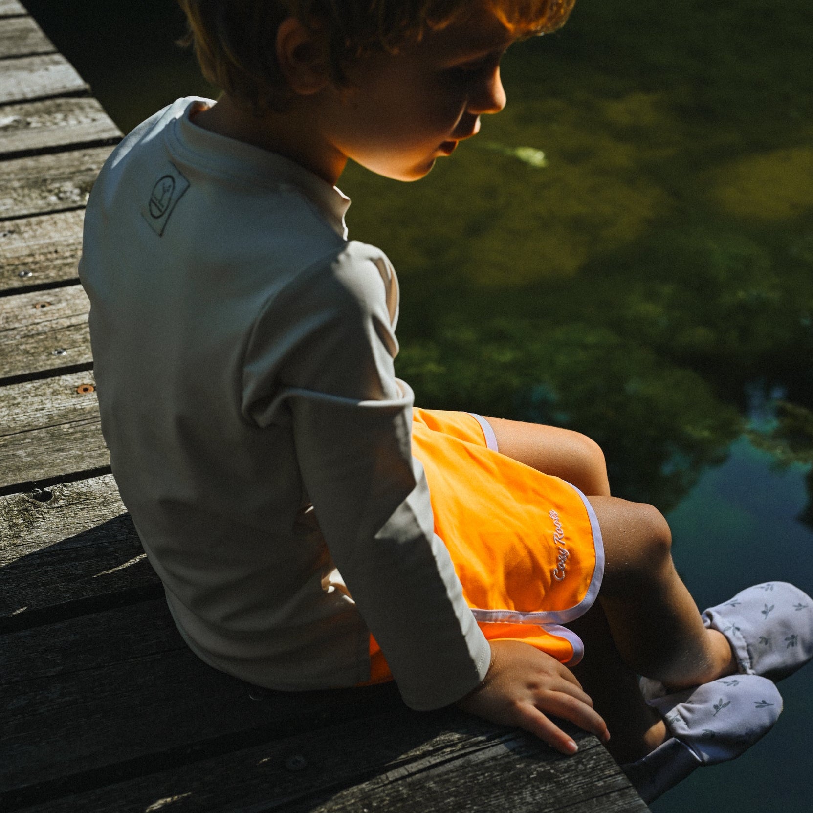 Sustainable Swimshort - Bright Orange