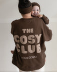 Organic Family Sweatshirt - UNISEX - Chocolate Brown