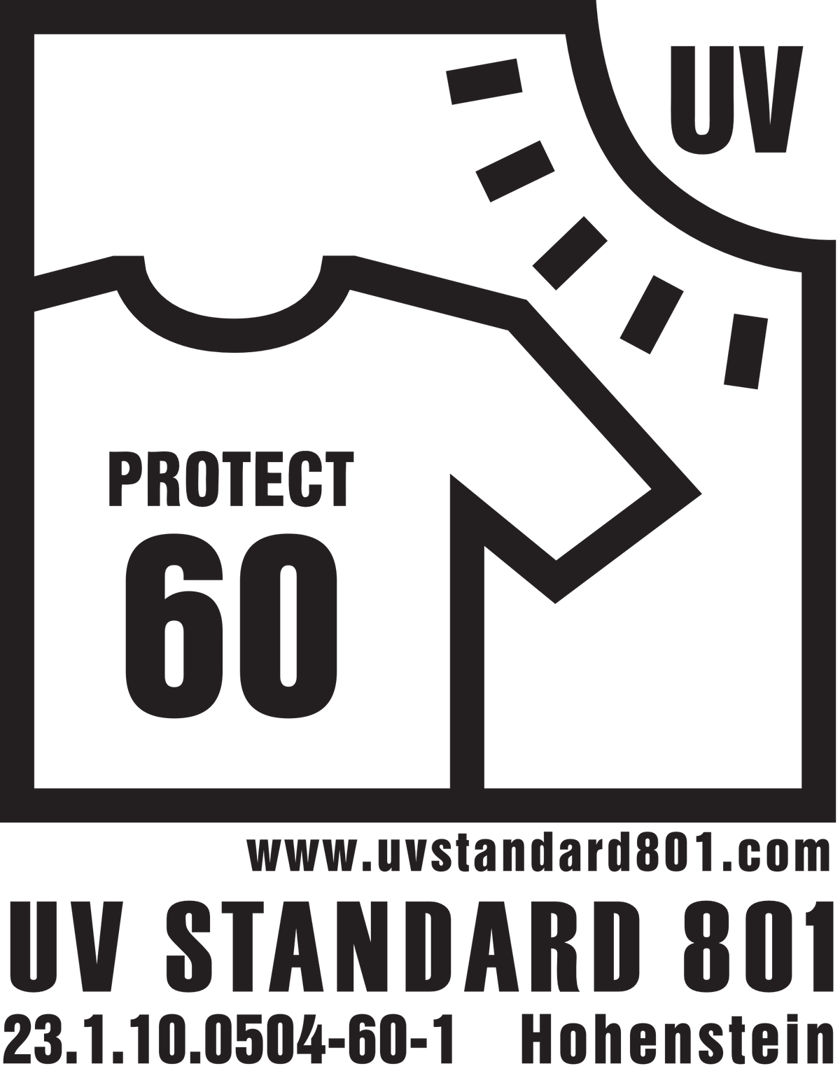 Sustainable UV Shirt - Bright Orange (UV STANDARD 801)