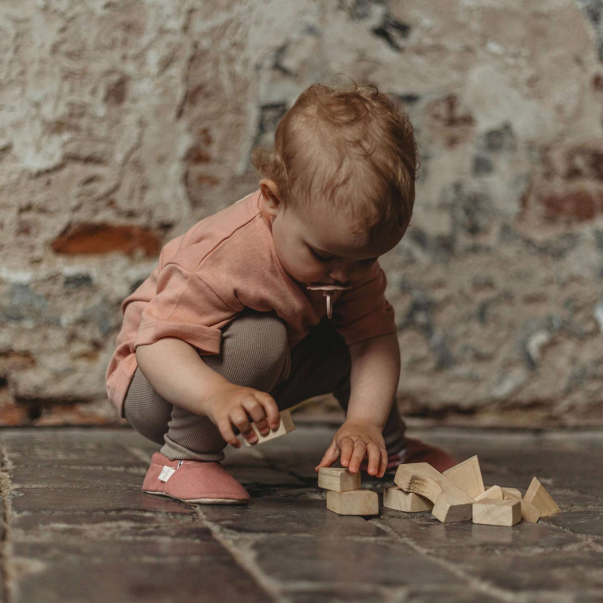 Organic Oversized Shirt - Dusty Rose