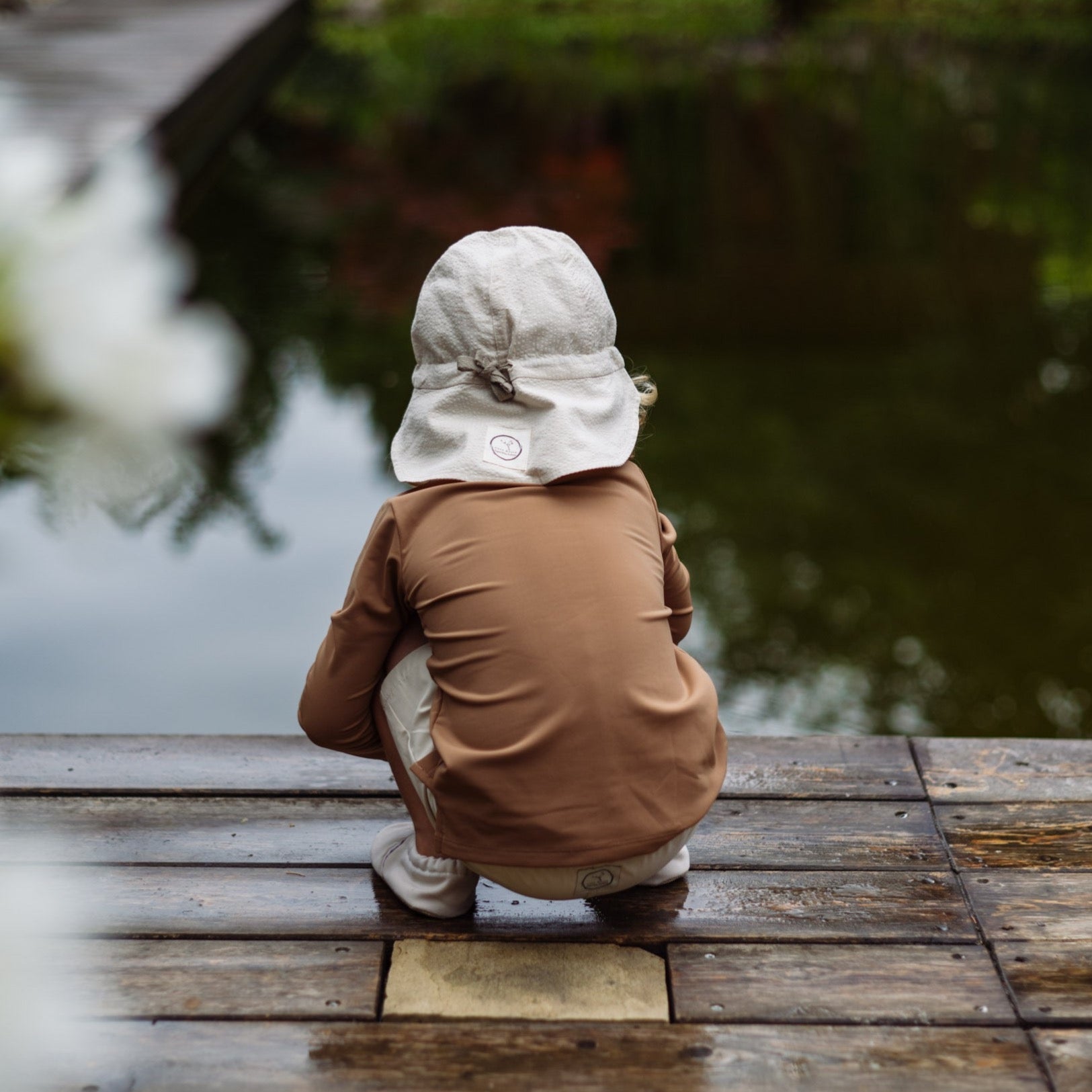 Organic Sun Hat - Sand - UPF 50+