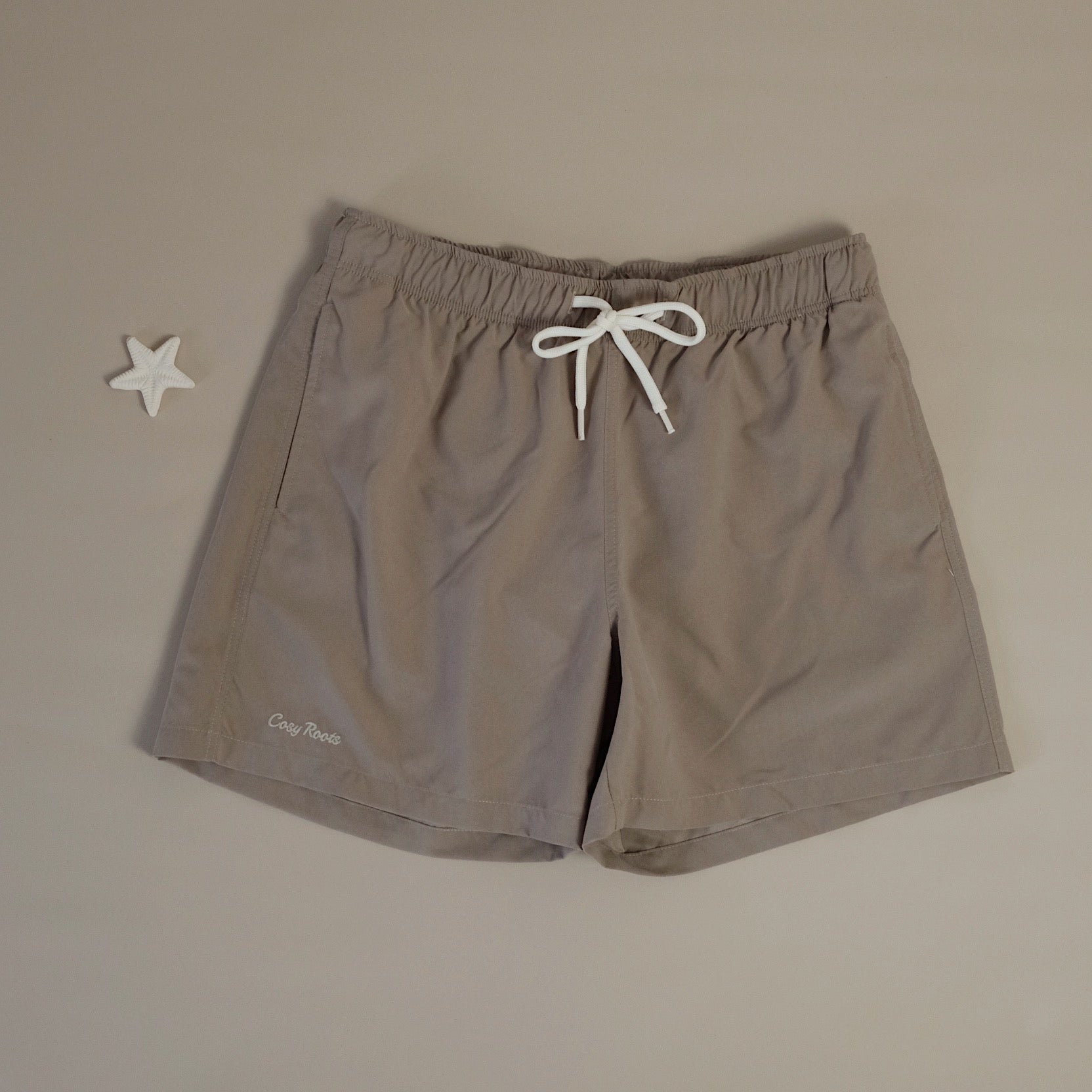 Sustainable DAD Swimshorts - Caramel
