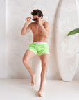 Sustainable DAD Swimshorts - Bright Green