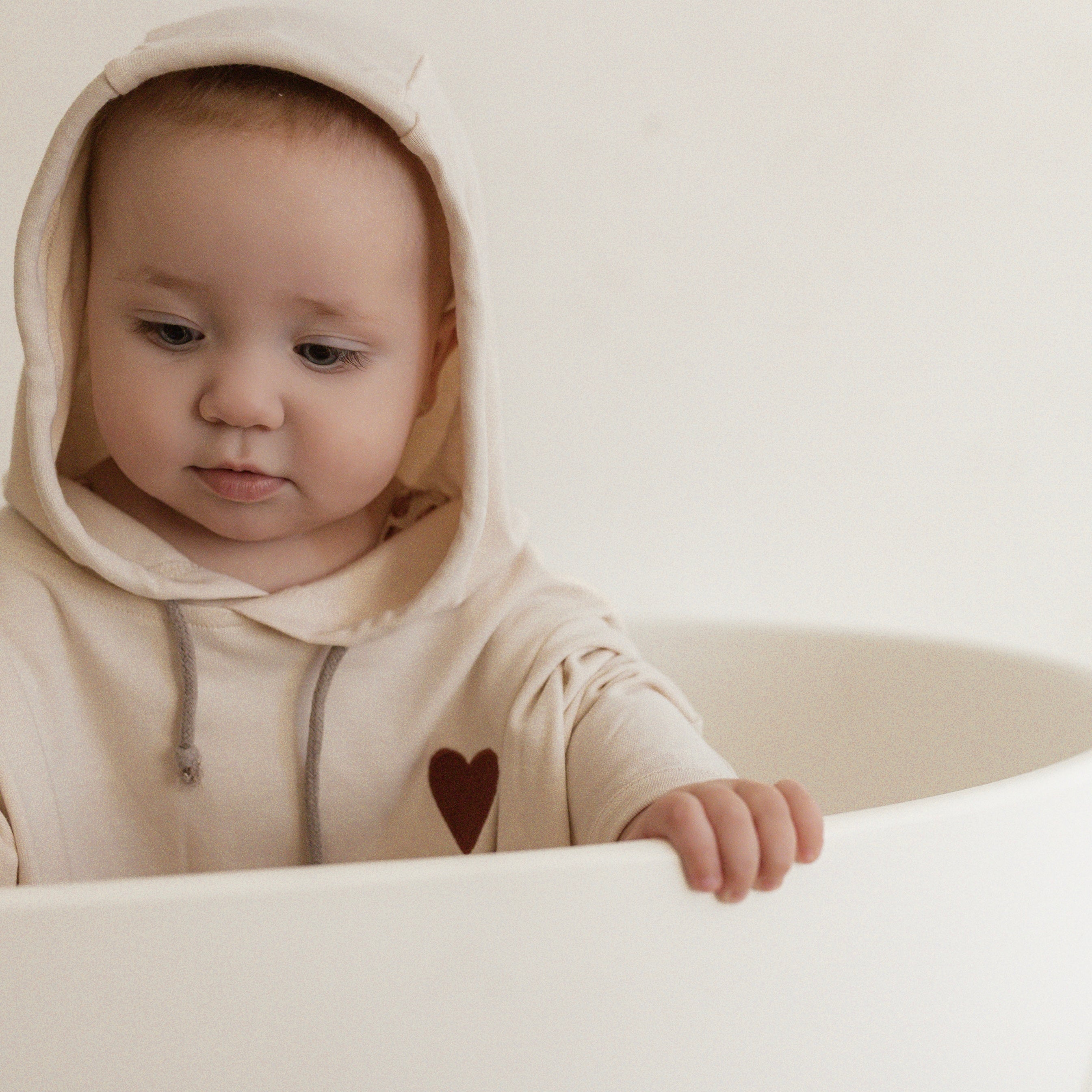 Organic UV Poncho - Sand - UPF50+