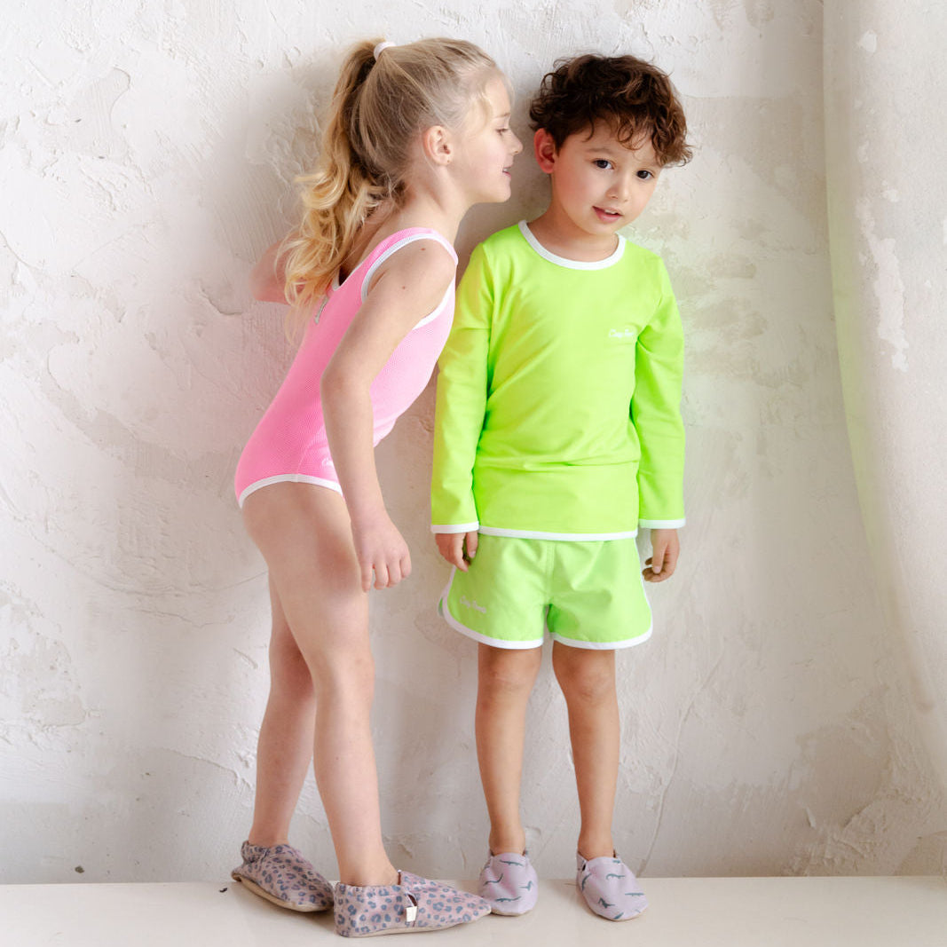 Sustainable Bathing Suit - Bright Pink