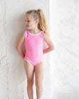 Sustainable Bathing Suit - Bright Pink