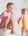 Sustainable Bathing Suit - Bright Pink