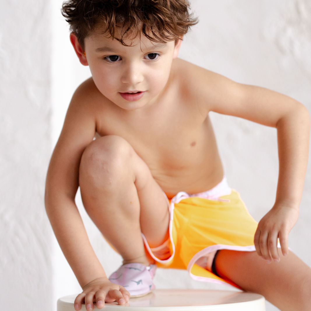 Sustainable Swimshort - Bright Orange