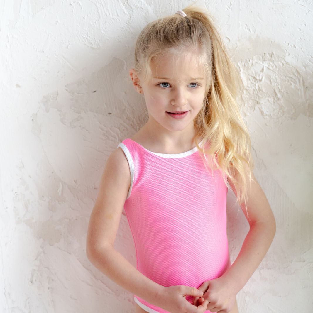 Sustainable Bathing Suit - Bright Pink