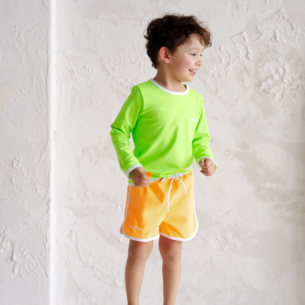 Sustainable Swimshort - Bright Orange