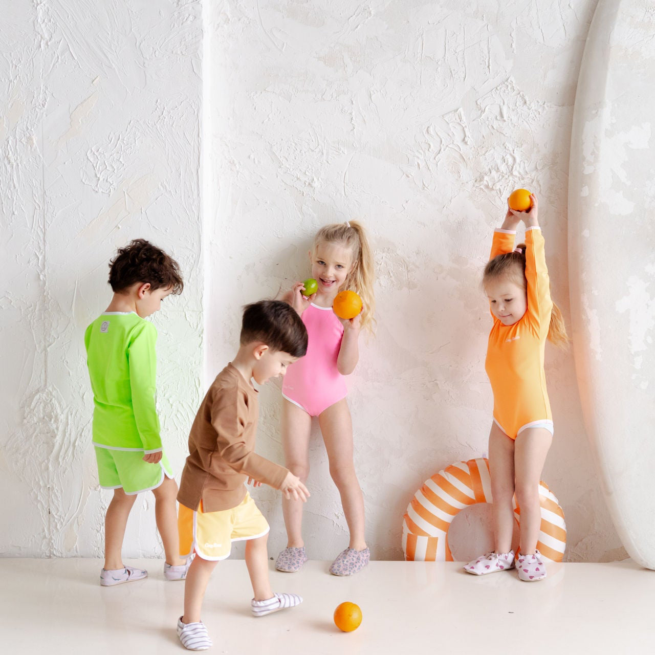 Sustainable Swimshort - Bright Orange