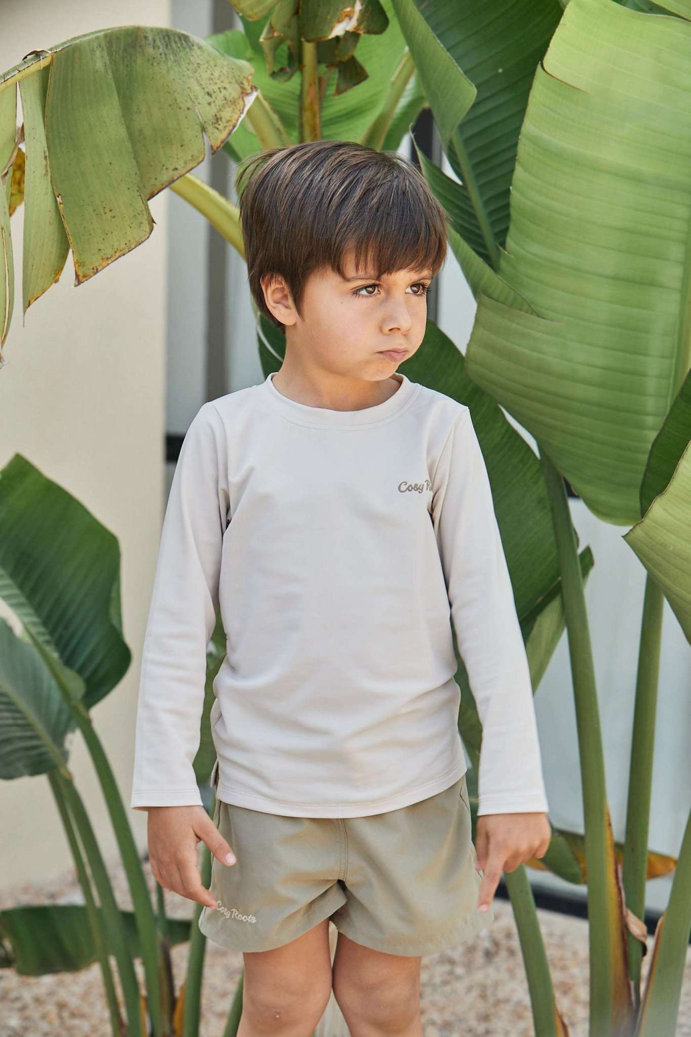 Sustainable Swimshorts - Khaki