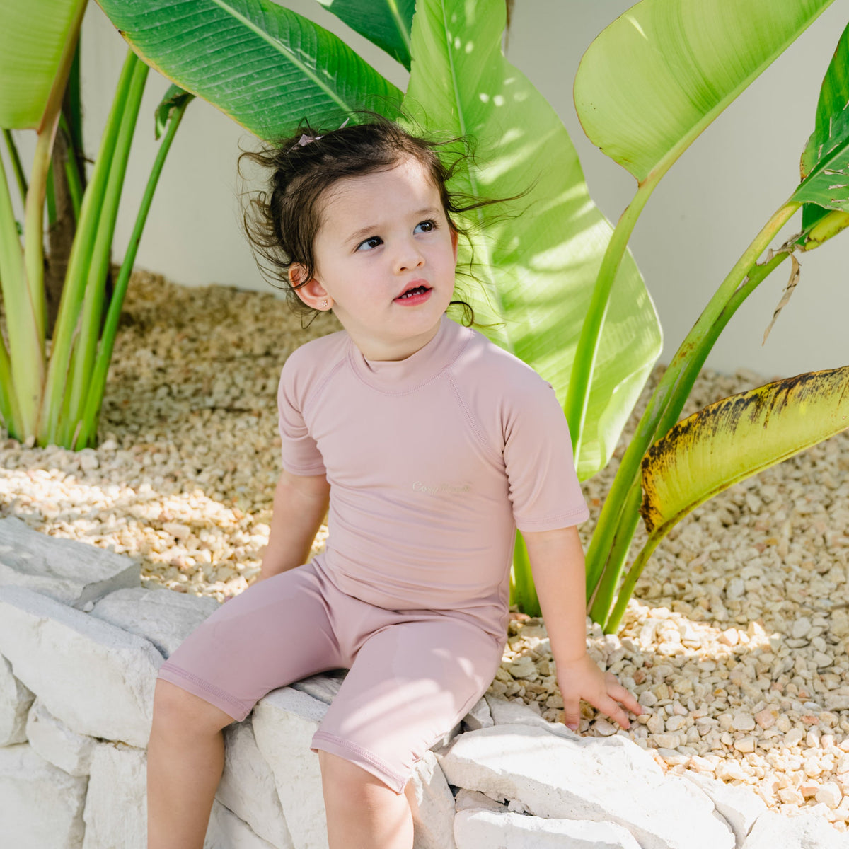 UV Romper - Dusty Rose (UV STANDARD 801)