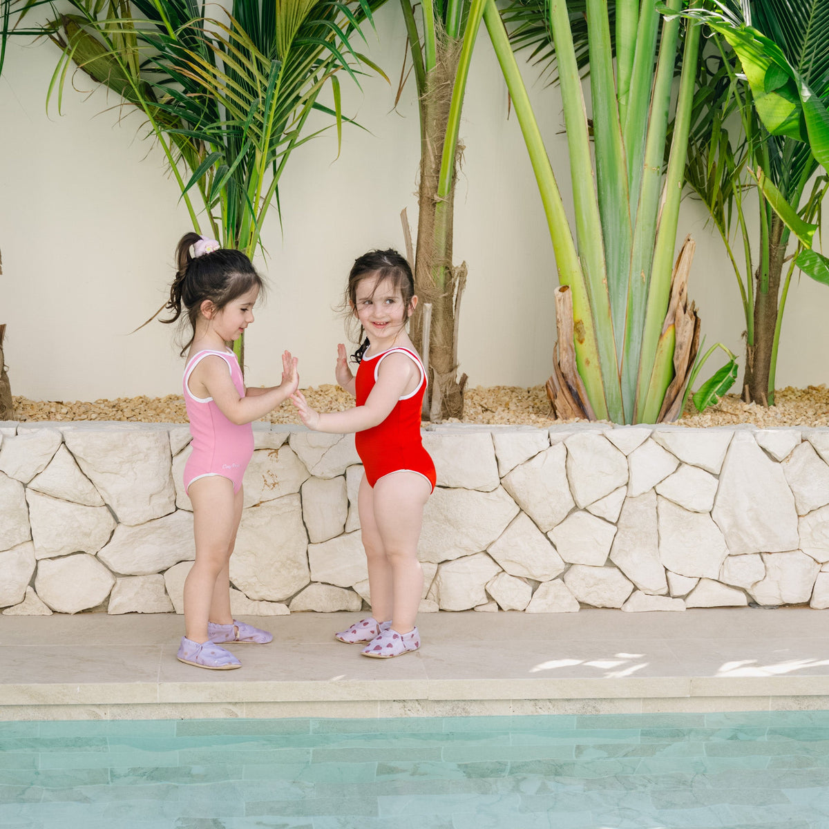 Sustainable Bathing Suit - Bright Pink