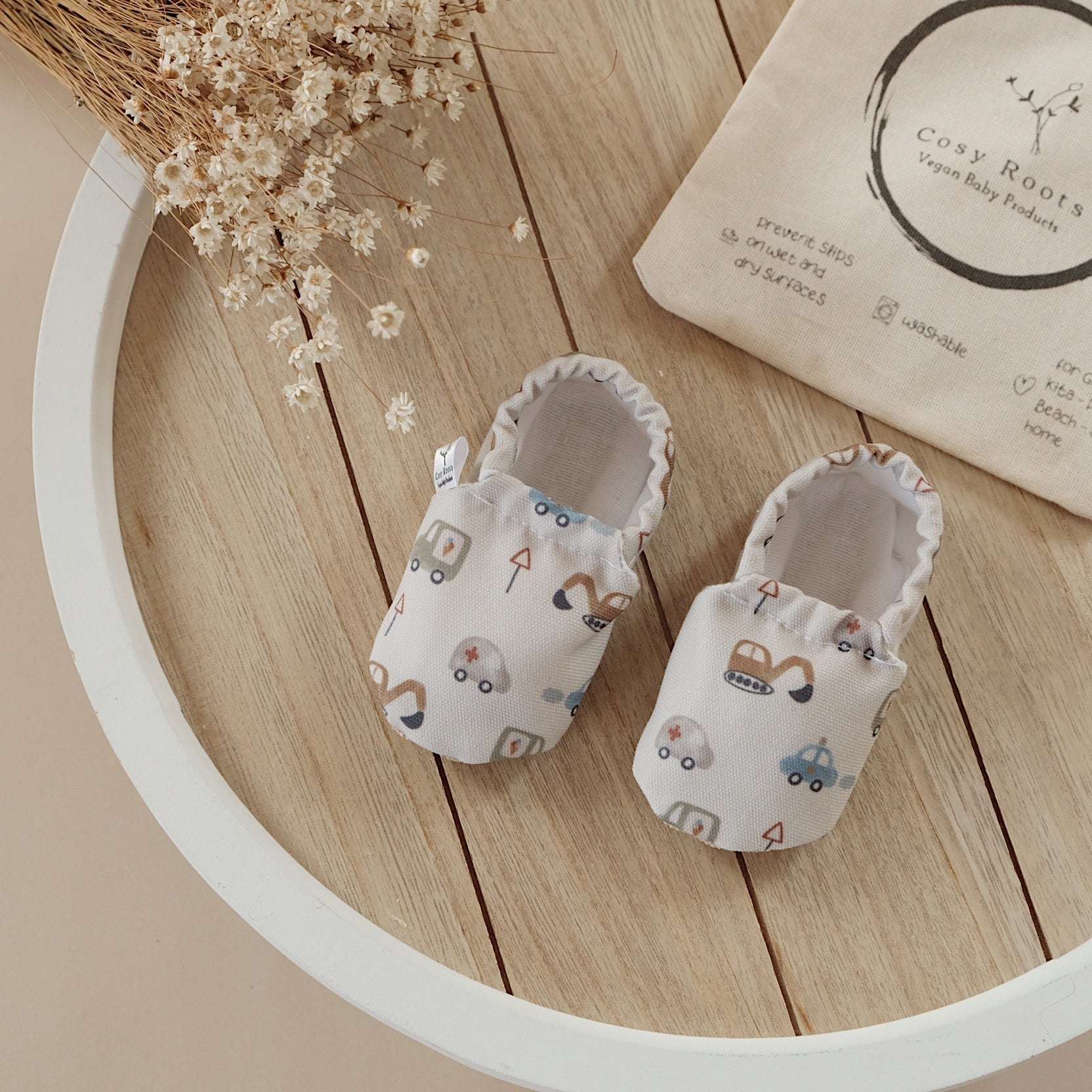 Vegan Shoes - Vanezia X Cozy Roots - Little Driver 