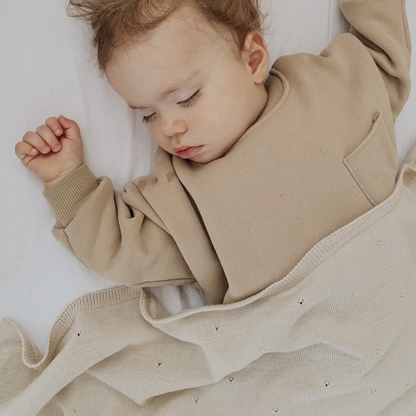 Decken aus gots zertifizierter bio baumwolle