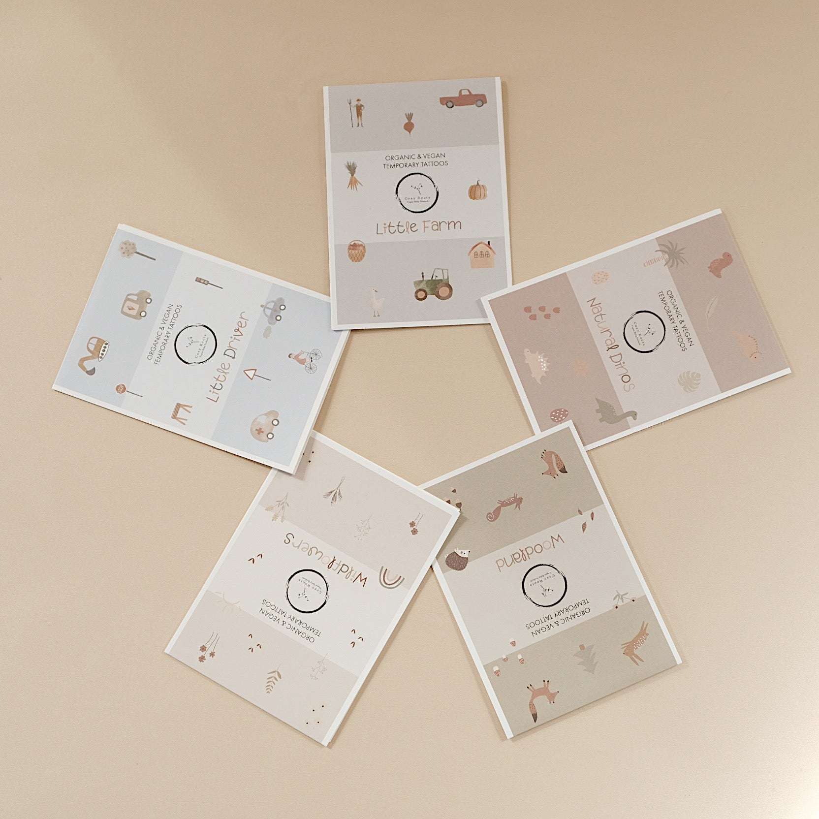 Organic Tattoos - Wildflowers