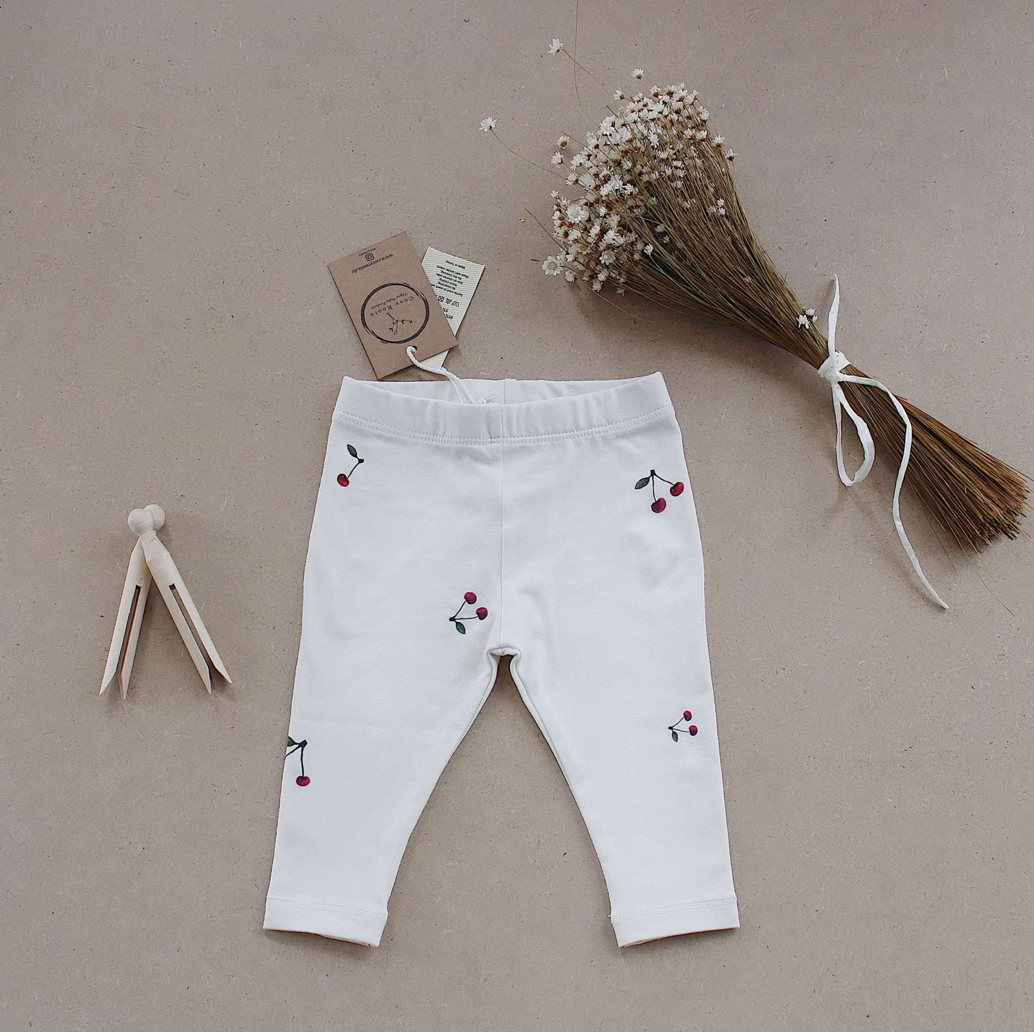 Kuschelig weiche Leggings aus GOTS-zertifizierter Bio-Baumwolle