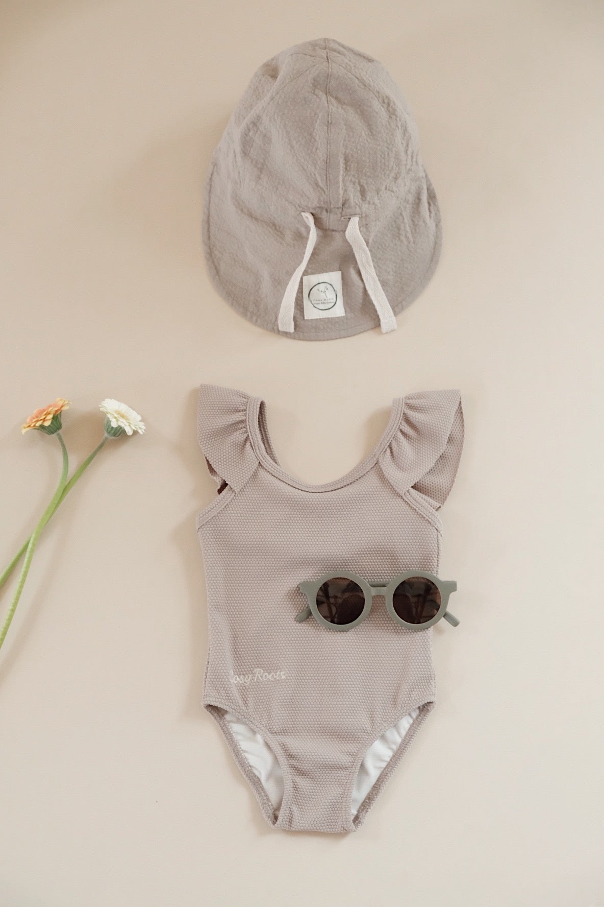 Organic Sun Hat - Caramel - UPF 50+