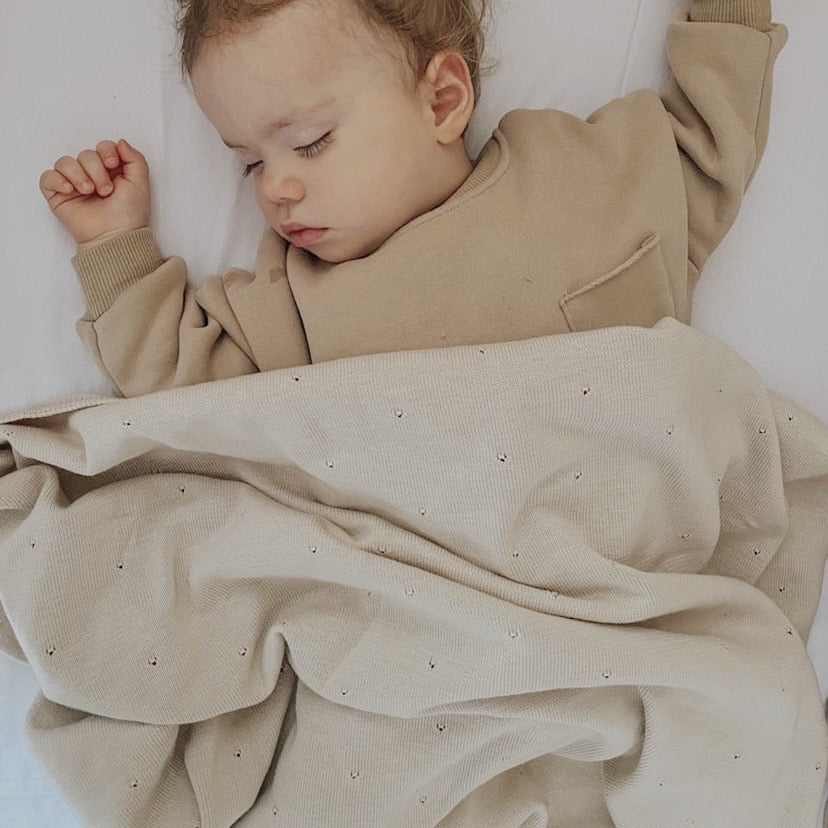 Decken aus gots zertifizierter bio baumwolle