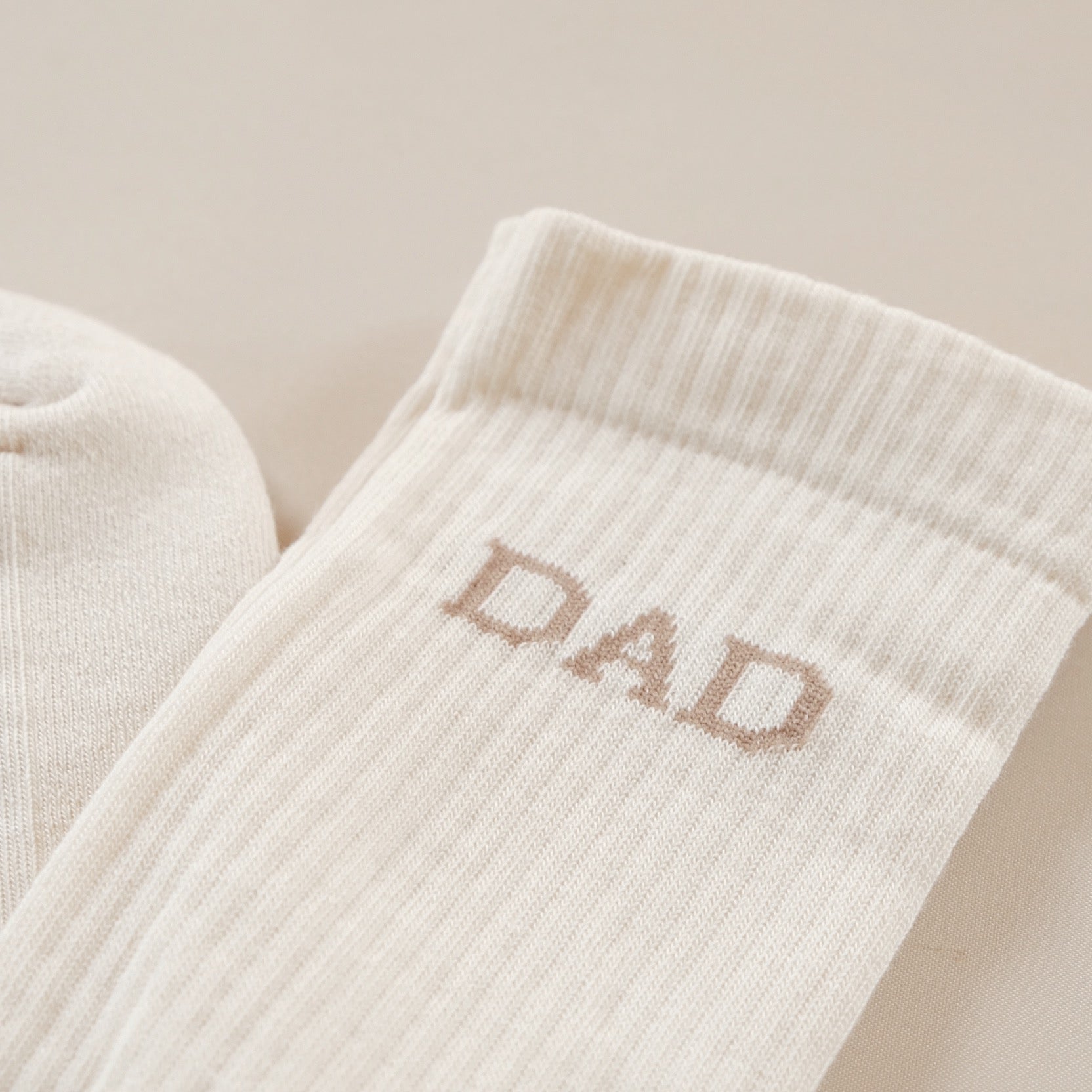 Organic Socks - DAD - Sand