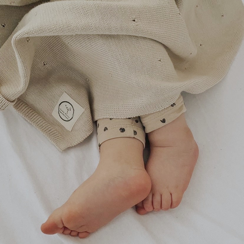 Decken aus gots zertifizierter bio baumwolle