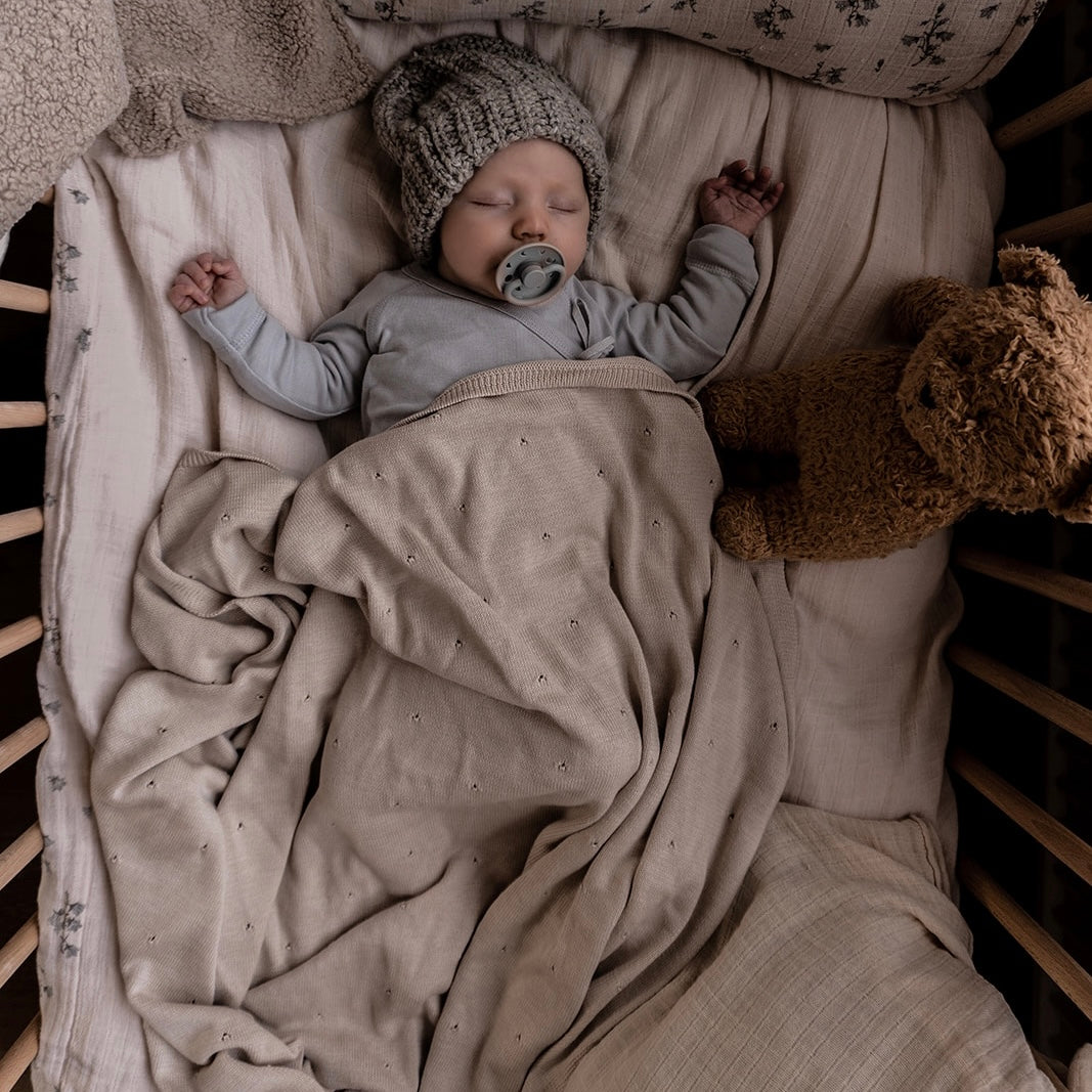 Decken aus gots zertifizierter bio baumwolle