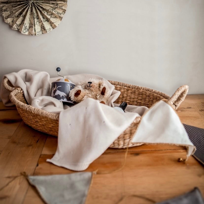 Decken aus gots zertifizierter bio baumwolle