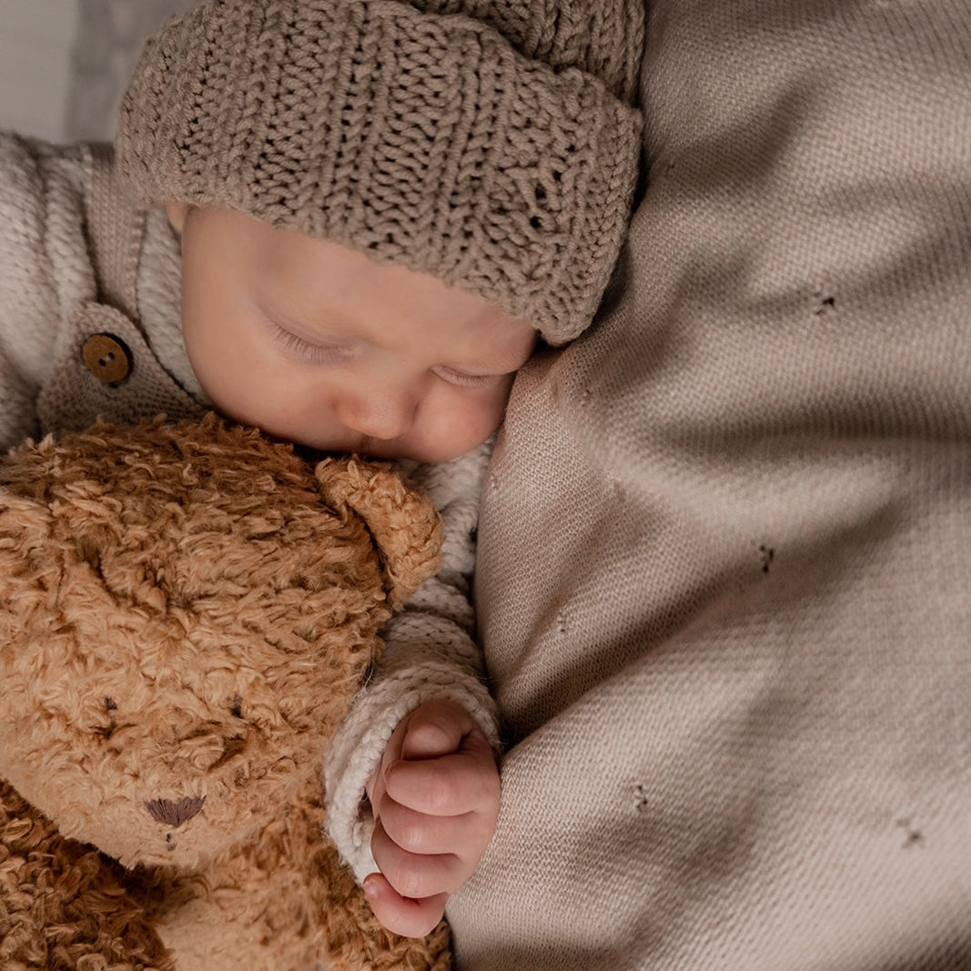 Decken aus gots zertifizierter bio baumwolle